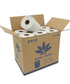 Papel Toalla 12 Rollos x 150 (Linea económica) (1pliego) -PT12-
