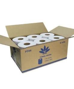 Papel Toalla 6 Rollos x 150 (Linea económica) (1pliego) -PT06-