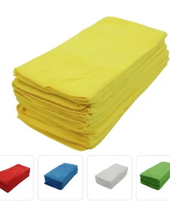 Paños de Microfibra 40x40cm Paquete de 25 Unidades - 5 Colores