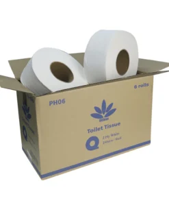 Papel Higiénico Jumbo 6 Rollos x 250 (2pliegos) (Linea Económica)