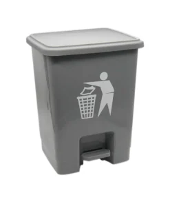 Cesto para Basura 15L-4G con Pedal Disponible en Gris Bolsa18