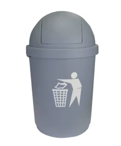 Cesto para Basura 28L-7.39G con Tapa Domo Push Bolsa 23