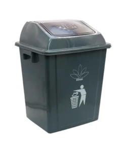 Cesto para Basura 25L-6.6G con Tapa Push Bolsa23
